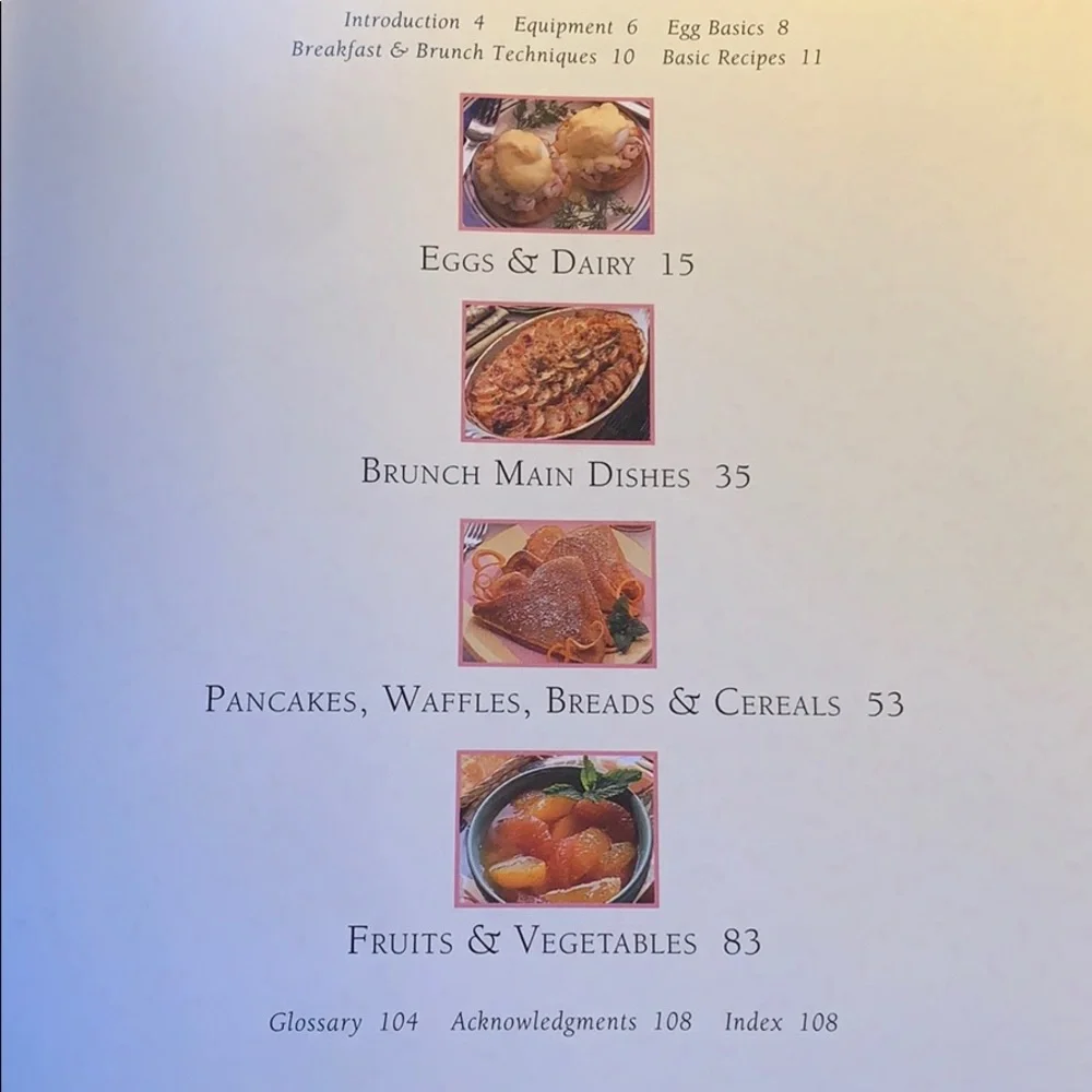 Williams Sonoma Breakfast & Brunches cookbook